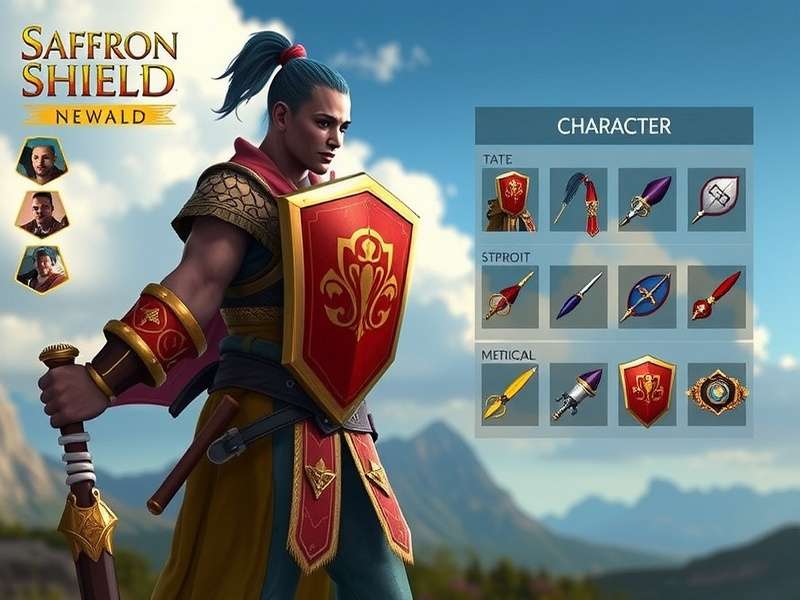 Saffron Shield gameplay screenshot