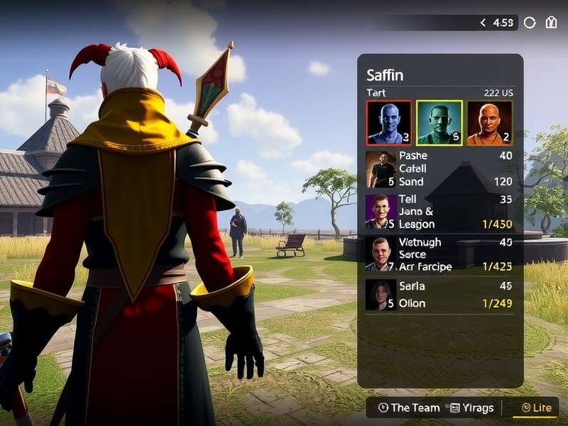 Saffron Shield character customization